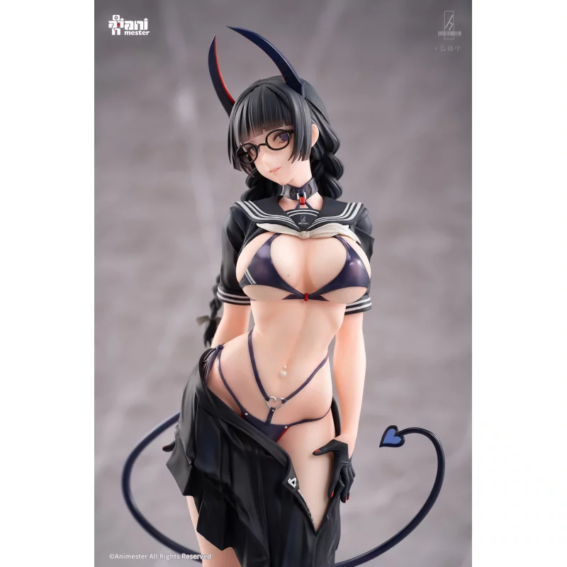 Original Character Succubus Class President Miona Illustration by Ban! 1/6