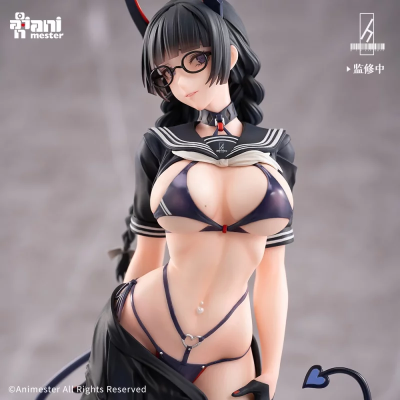Original Character Succubus Class President Miona Illustration by Ban! 1/6