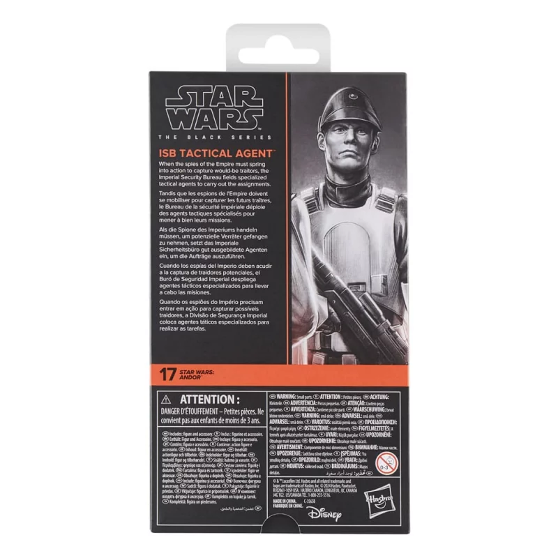 Star Wars : Andor The Black Series Action Figure ISB Tactical Agent 15cm