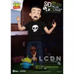 Toy Story Dynamic 8ction Heroes Action Figures Sid Phillips & Scud 21 cm