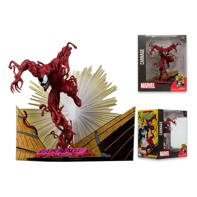 Marvel Collection Figure 1/10 Carnage (The Amazing Spider-Man 368) 18cm