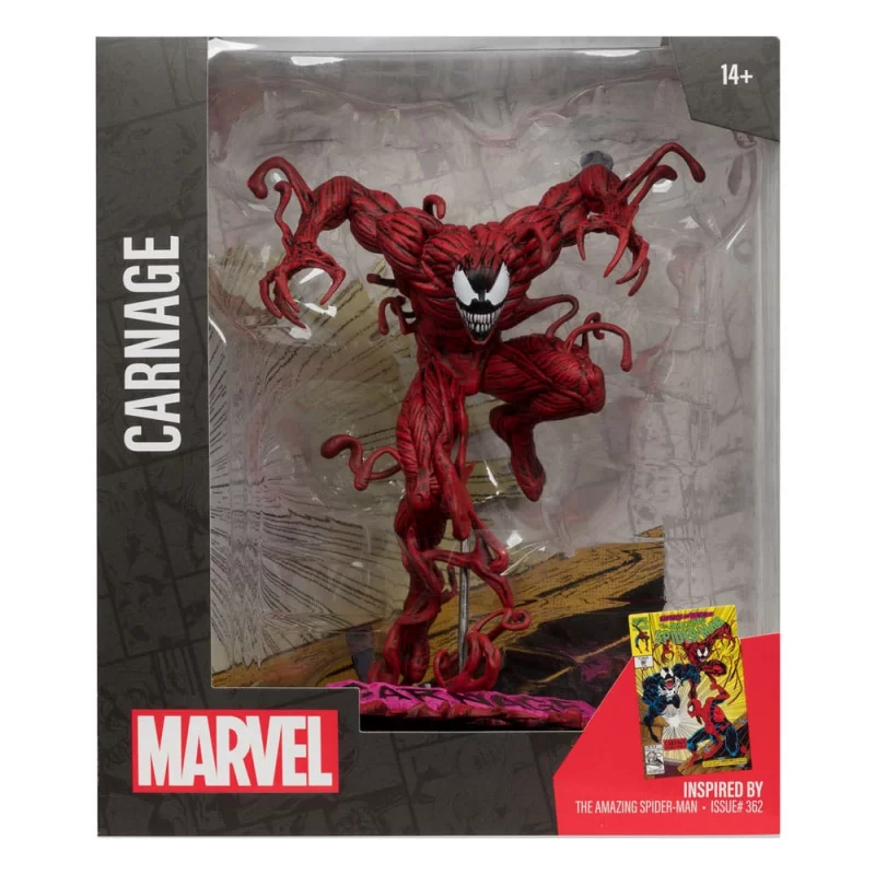 Marvel Collection Figure 1/10 Carnage (The Amazing Spider-Man 368) 18cm