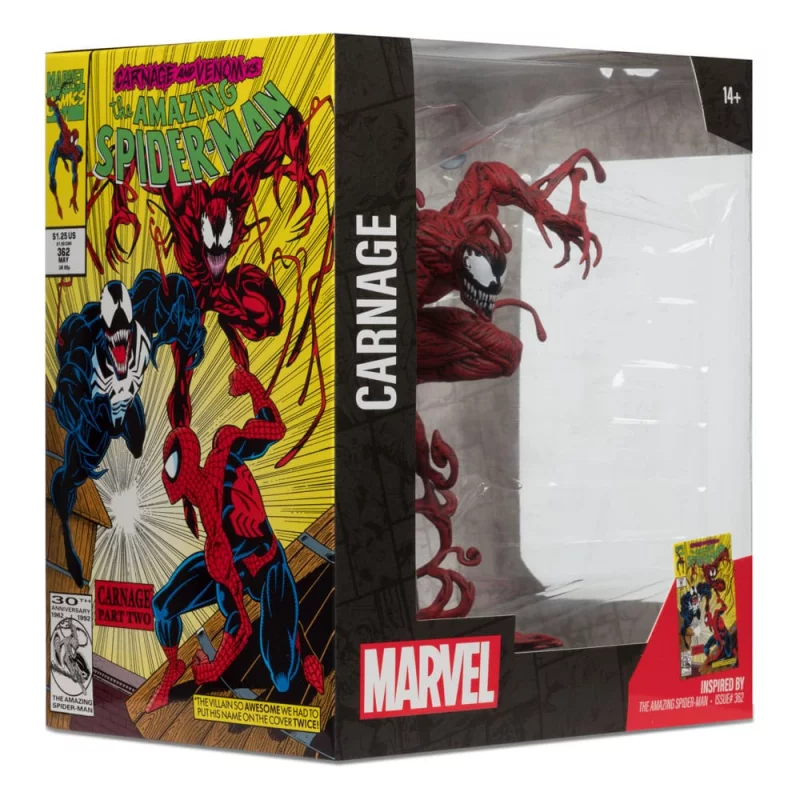 Marvel Collection Figure 1/10 Carnage (The Amazing Spider-Man 368) 18cm