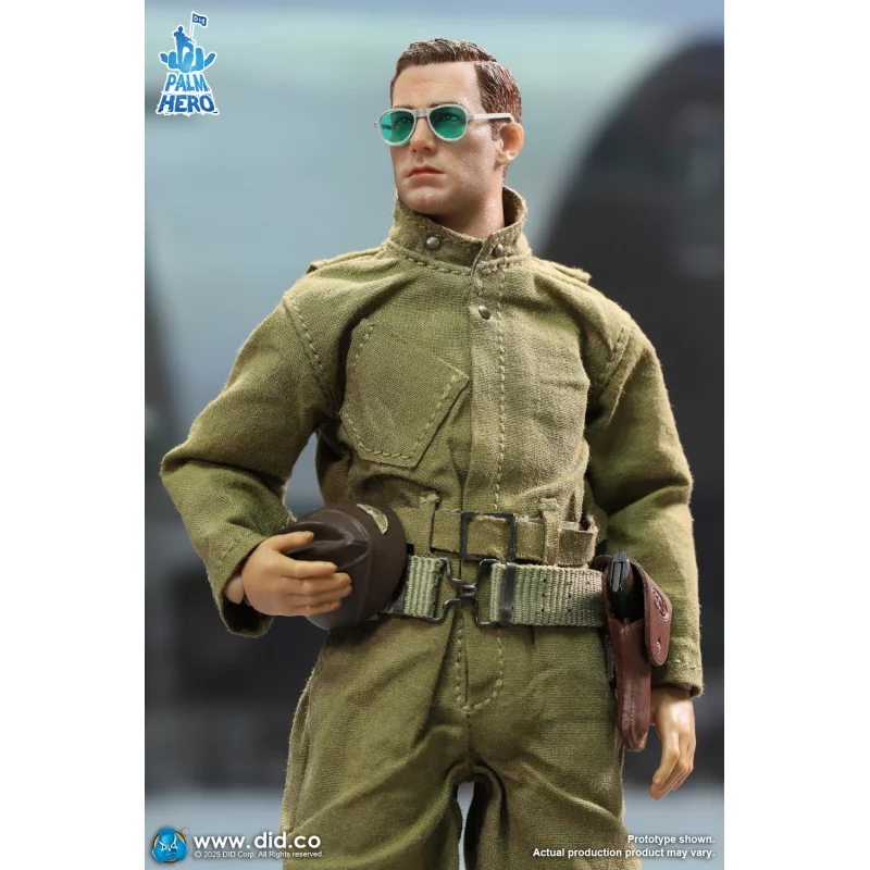 WWII U.S. Army Air Force Pilot Captain Rafe Palm Hero Series Action Figurine 1/12 DID XA80032