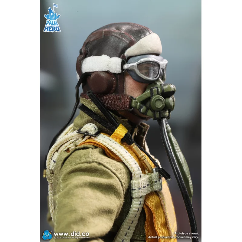 WWII U.S. Army Air Force Pilot Captain Rafe Palm Hero Series Action Figurine 1/12 DID XA80032