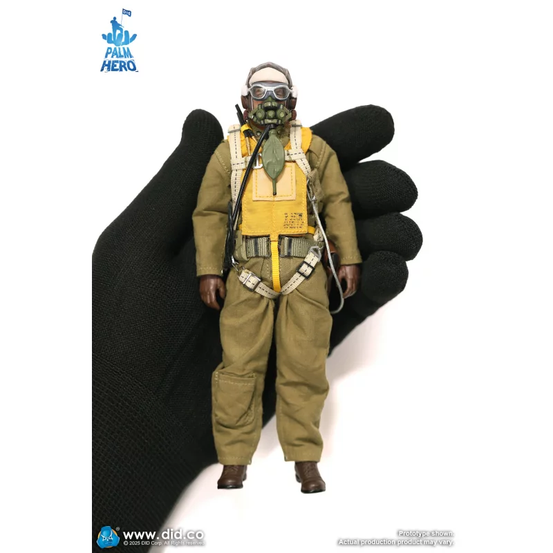 WWII U.S. Army Air Force Pilot Captain Rafe Palm Hero Series Action Figurine 1/12 DID XA80032