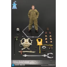 WWII U.S. Army Air Force Pilot Captain Rafe Palm Hero Series Action Figurine 1/12 DID XA80032