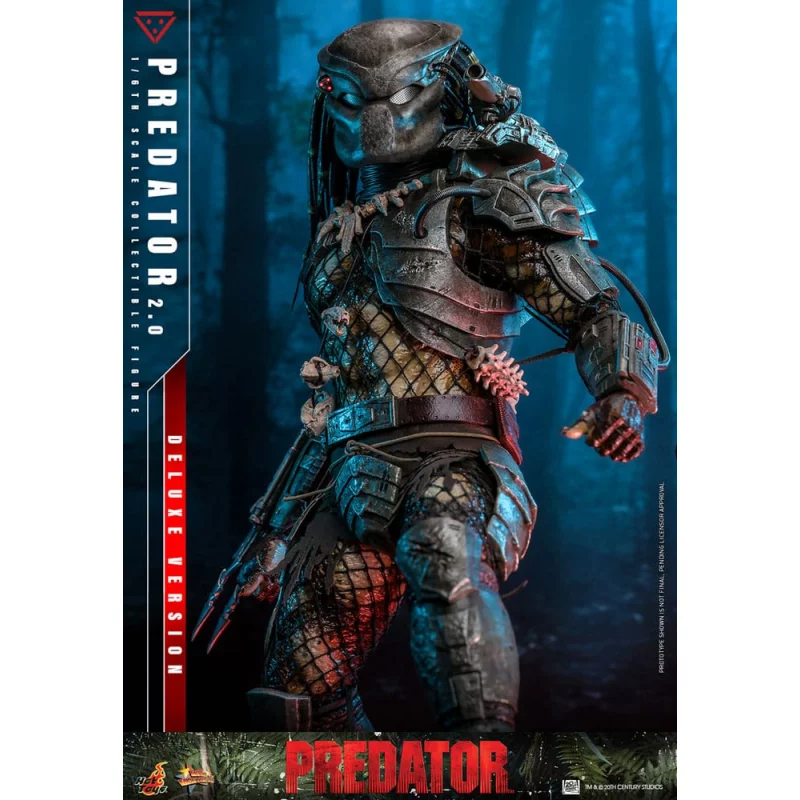 Hot Toys MMS817 Predator Collectible Action Figure 1/6 Predator (2.0) Deluxe Version 34cm