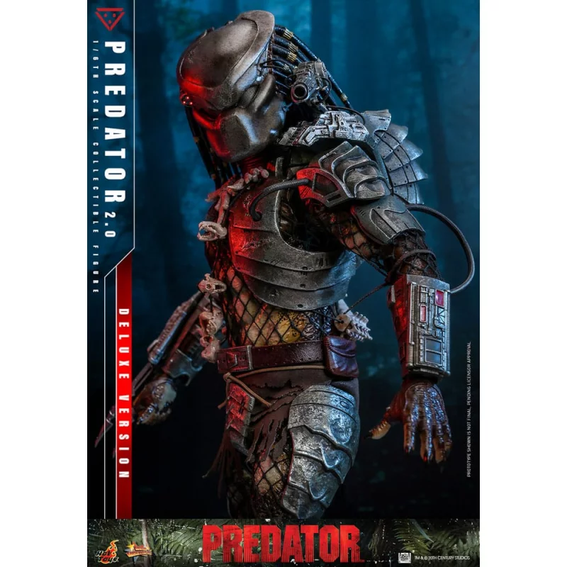 Hot Toys MMS817 Predator Collectible Action Figure 1/6 Predator (2.0) Deluxe Version 34cm