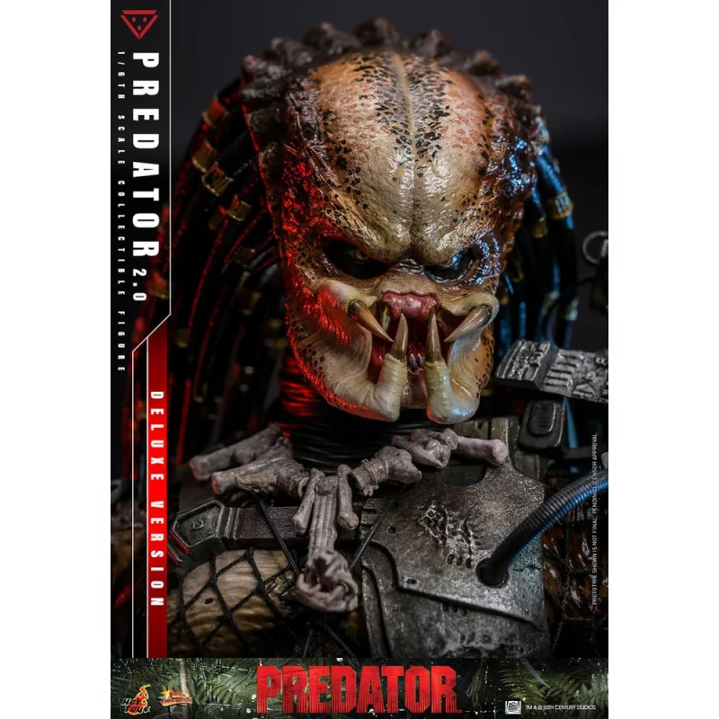 Hot Toys MMS817 Predator Collectible Action Figure 1/6 Predator (2.0) Deluxe Version 34cm