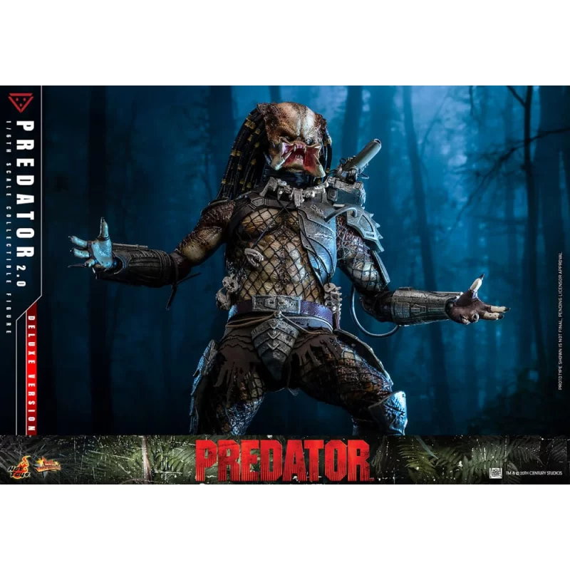 Hot Toys MMS817 Predator Collectible Action Figure 1/6 Predator (2.0) Deluxe Version 34cm