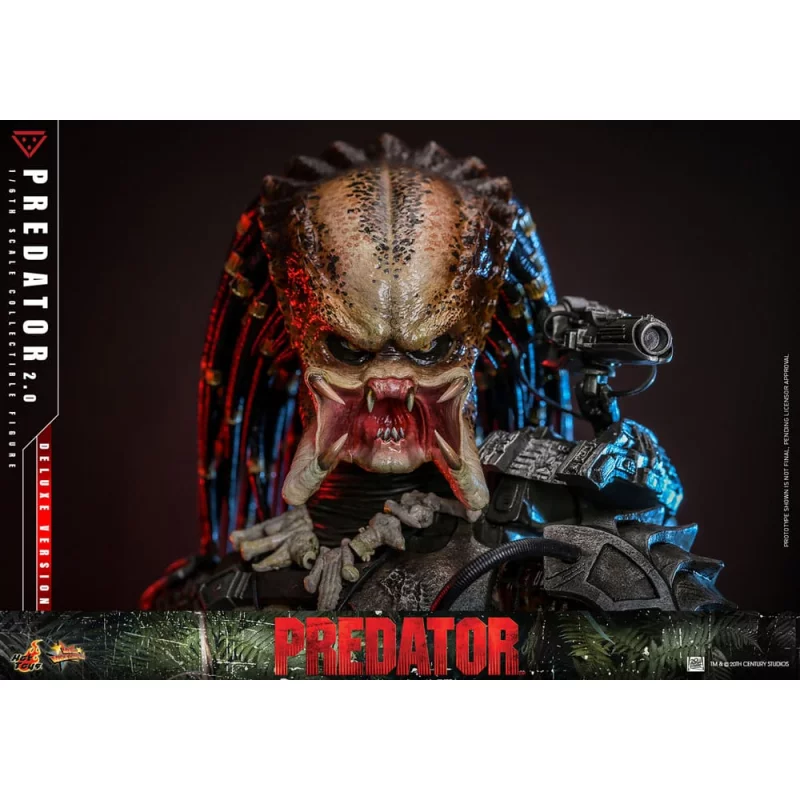 Hot Toys MMS817 Predator Collectible Action Figure 1/6 Predator (2.0) Deluxe Version 34cm