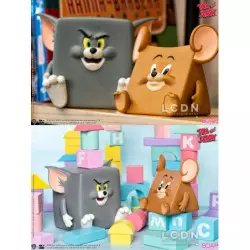Tom & Jerry Action Mishap PVC Statues Collectible Set 10cm