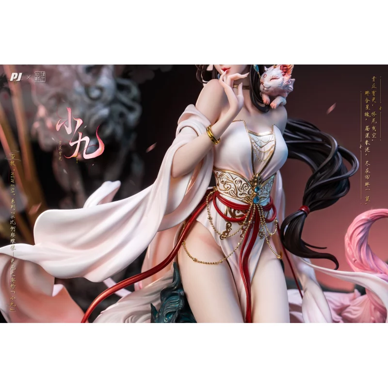 Original Character Pact of Spirit-Tail Xiao Jiu PIJI New Era × Sugar King Zhou Yi Figure 41cm