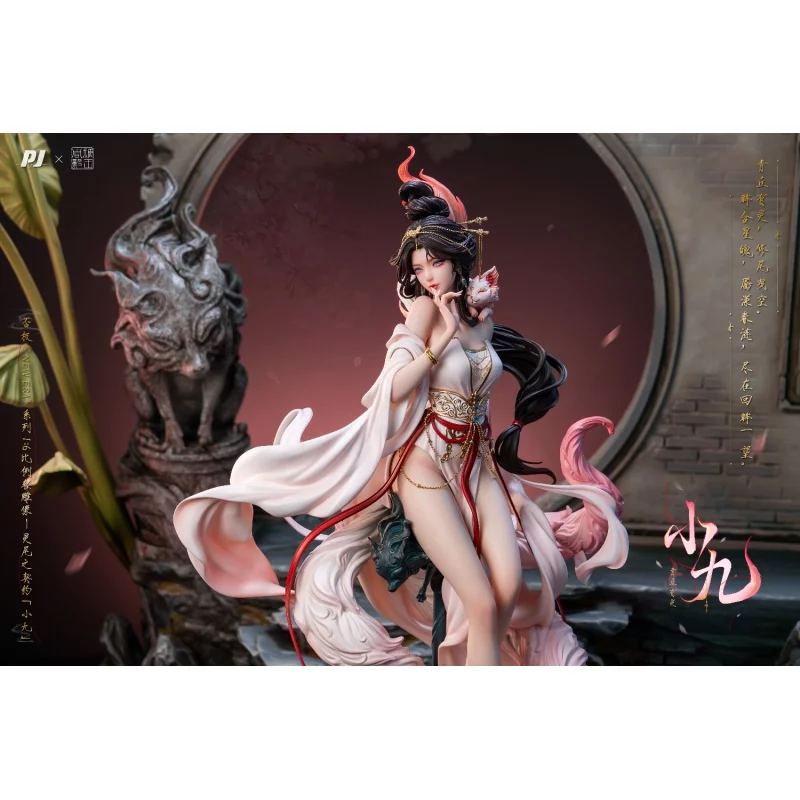 Original Character Pact of Spirit-Tail Xiao Jiu PIJI New Era × Sugar King Zhou Yi Figure 41cm