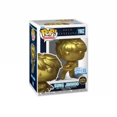 Solo Leveling POP! Animation Sung Jinwoo (Gold) Exlcusive Edition Figure 10cm N°1982