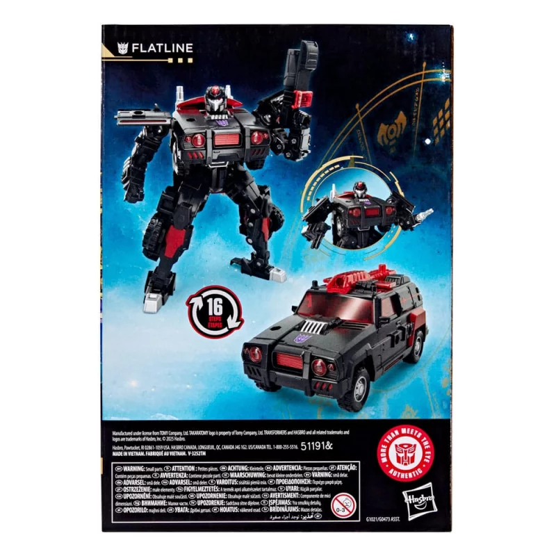 Transformers Age of the Primes Leader Class Action Figure Flatline 19cm