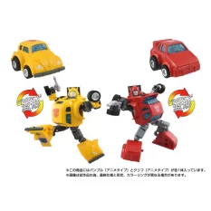 Transformers Missing Link Pack of 2 Action Figures C-09 Cybertron Hero Set