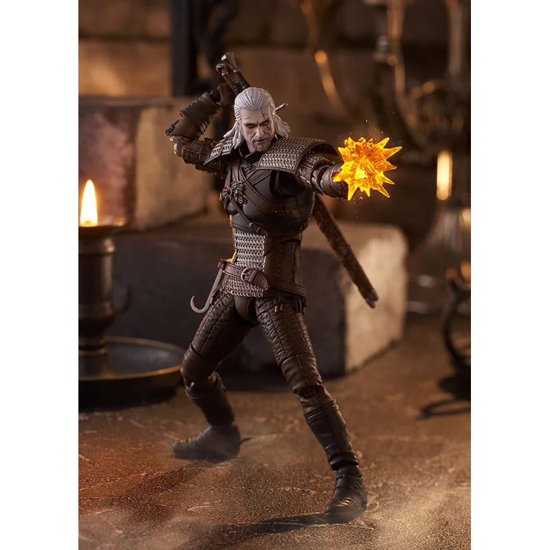 The Witcher 3 Wild Hunt Action Figure Figma Geralt of Rivia 16cm