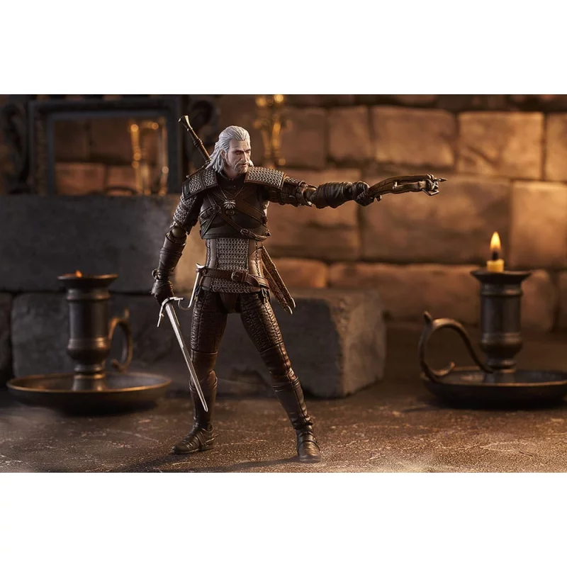 The Witcher 3 Wild Hunt Action Figure Figma Geralt of Rivia 16cm