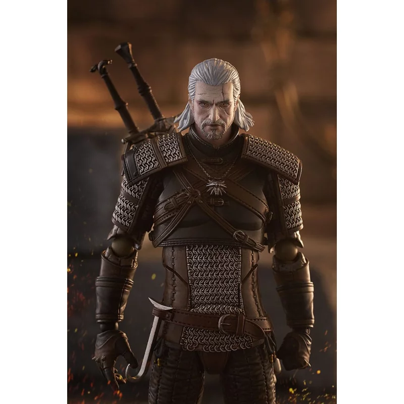 The Witcher 3 Wild Hunt Action Figure Figma Geralt of Rivia 16cm