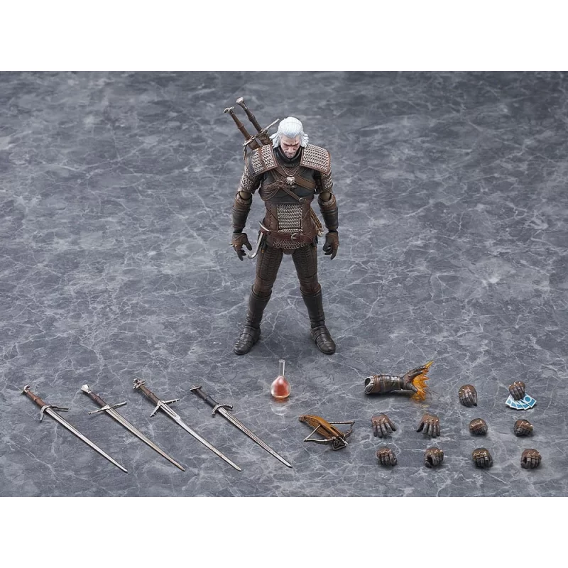 The Witcher 3 Wild Hunt Action Figure Figma Geralt of Rivia 16cm