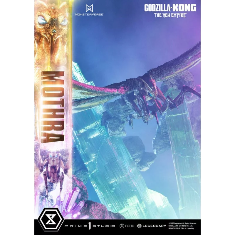 Godzilla x Kong: The New Empire Statue Mothra Bonus Version 113cm