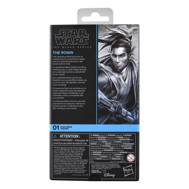 Star Wars: Visions The Black Series Action Figure The Ronin 15cm
