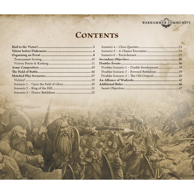 Warhammer The Old World (ToW) : Matched Play Guide *EN*