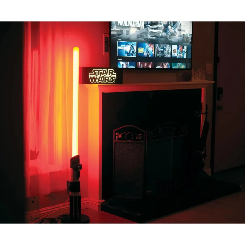 Star Wars Lampadaire Lampe Sabre Laser Darth Vader 152cm