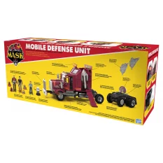 M.A.S.K. Action Figurine et Véhicule Rhino Mobile Defense Unit (MDI) avec Scott Trakker et T-Bob SDCC 2025 Exclusive