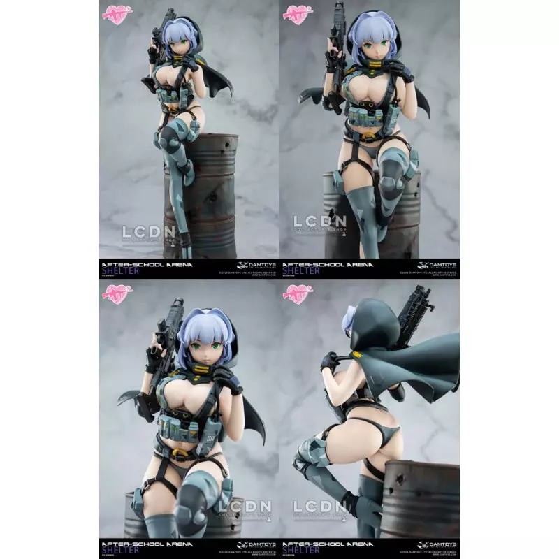 After-School Arena Vol.6 Statue PVC Shelter 1/7 DMF006 23cm DAMTOYS