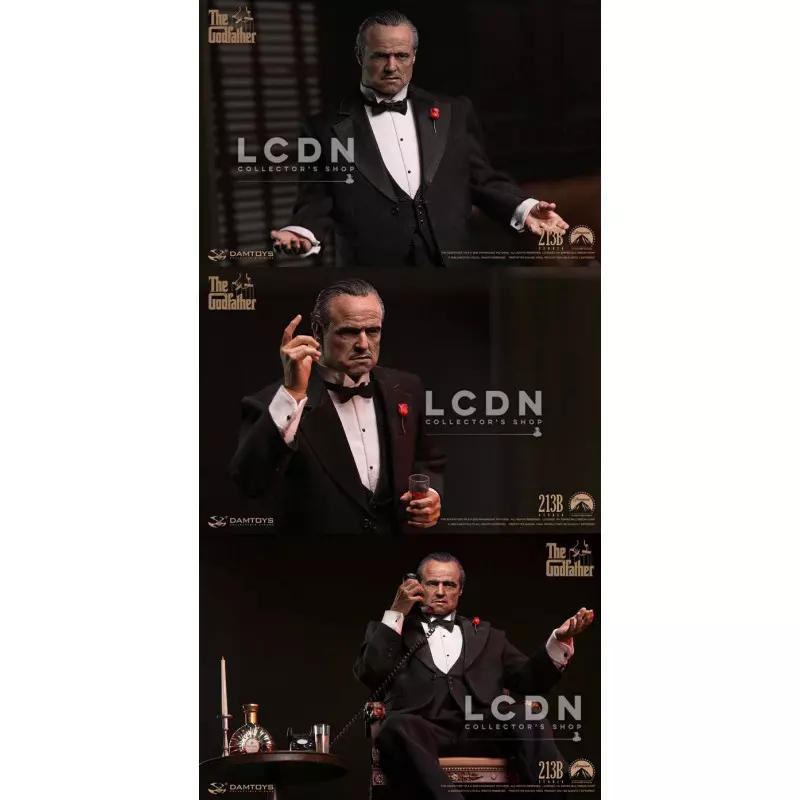 The Godfather 1972 Vito Corleone 1/6 Collectible Figure 30cm DAMTOYS DMS032