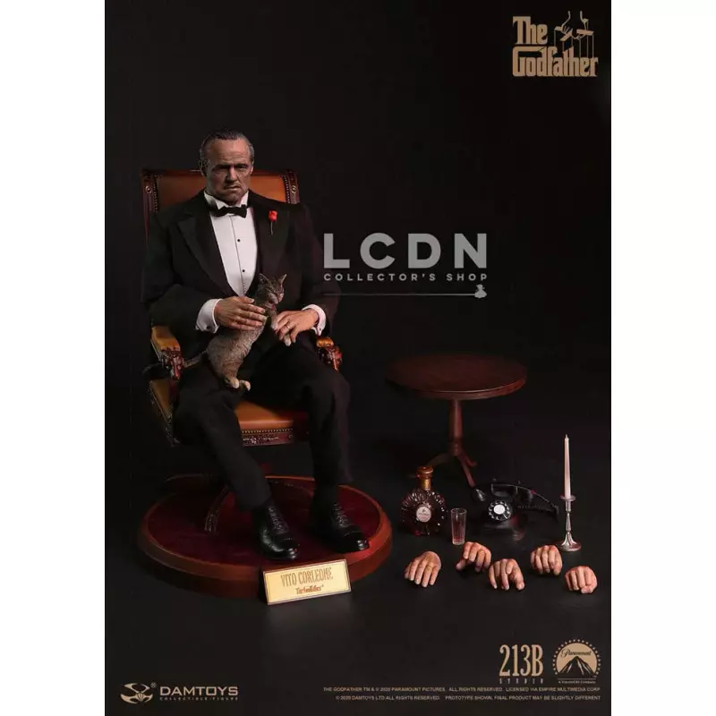 The Godfather 1972 Vito Corleone 1/6 Collectible Figure 30cm DAMTOYS DMS032