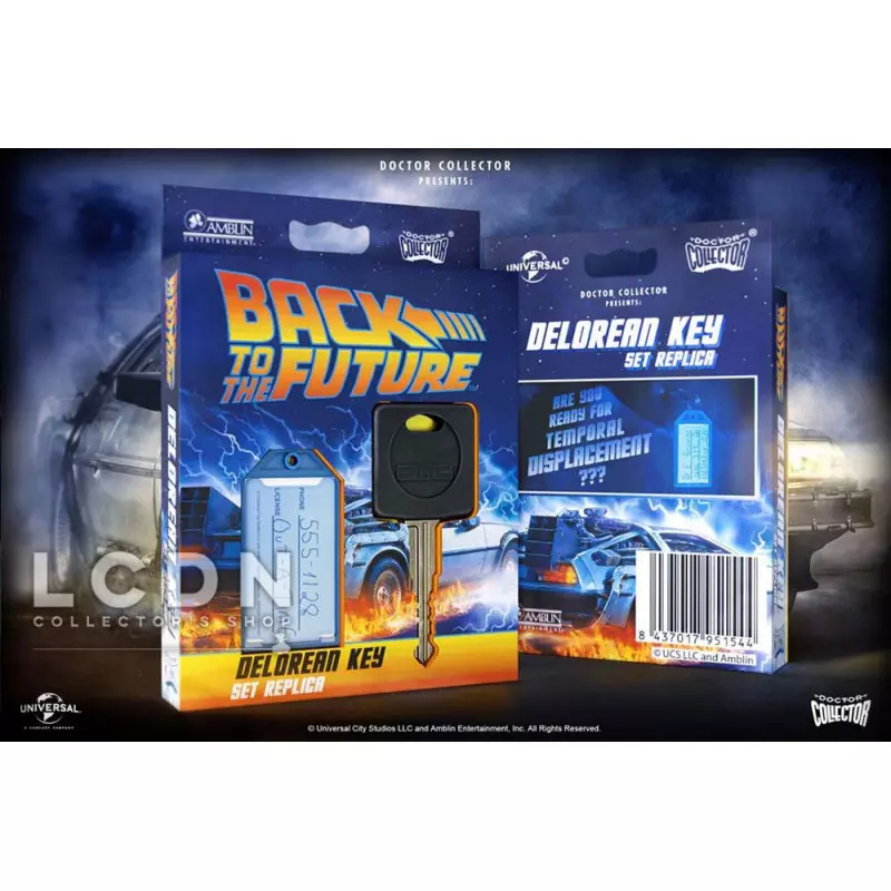 Back To The Future Replica 1/1 DeLorean Key