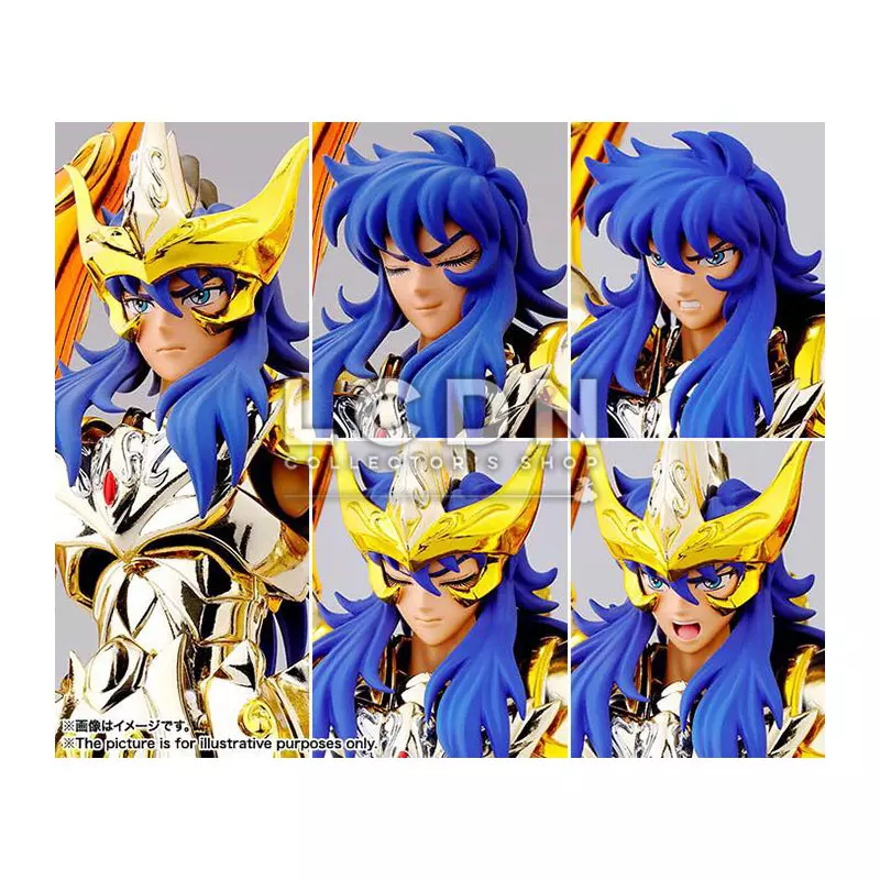 Saint Seiya Myth Cloth EX Soul of Gold Milo Chevalier d&#039;Or du Scorpion Action Figurine 18cm (Boite Scellée)