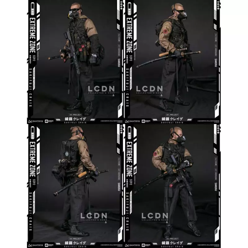 DAMTOYS DAM 1/6 Extremezone Samurai SAKIFUJI Craig EBS001
