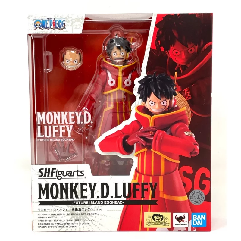 One Piece Action Figure S.H.Figuarts Monkey D. Luffy Future Island Egghead 15cm