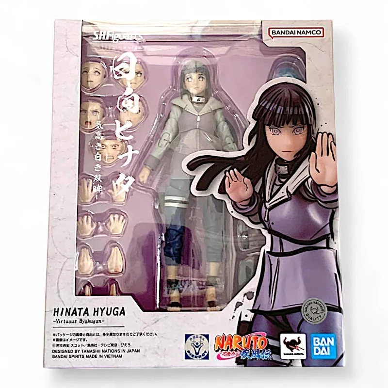 Naruto Shippuden Action Figure S.H.Figuarts Hinata Hyuga Virtuous Byakugan Version 14cm