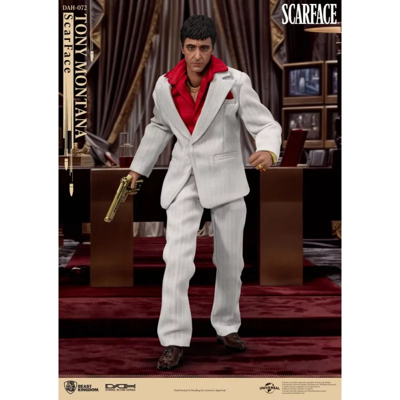 SD Toys - Scarface statuette PVC - Movie Icons - Tony Montana - 18 cm