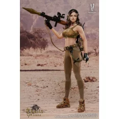 Desert Female Soldier...