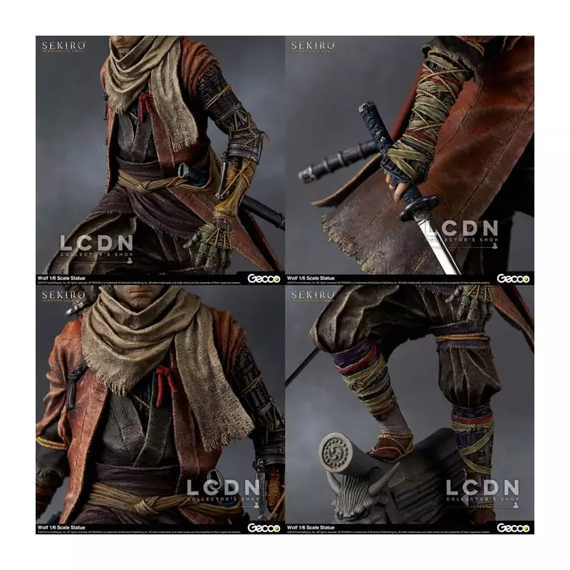 Sekiro: Shadows Die Twice PVC Statue 1/6 Wolf 40 cm Sekiro: Shadows Die Twice PVC Statue 1/6 Wolf 40 cm