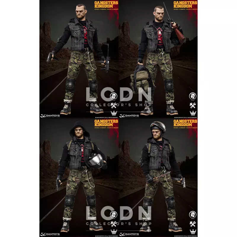 Gangsters Kingdom Spades J's Memory Greg GK003MX Action Figure 1/6