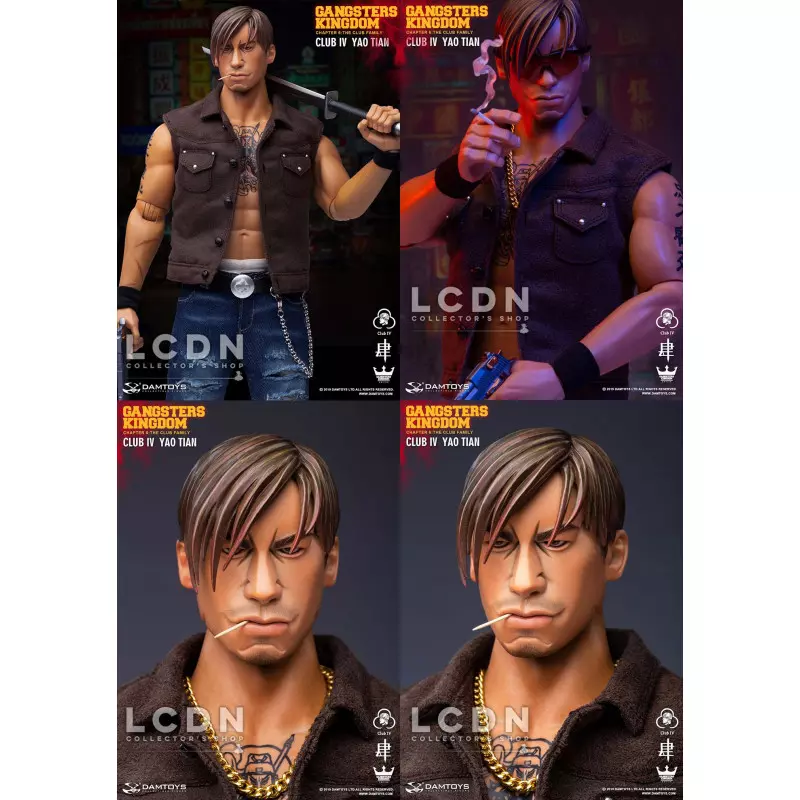 Gangsters Kingdom Club 4 YaoTian GK019A DAMTOYS 1/6 Figurine 30cm