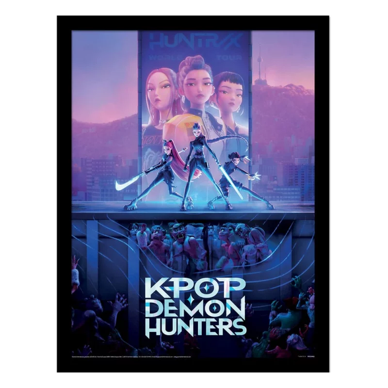 Saja Boys KPop Demon Hunters, Film Anime Japonais 2025 Affiche 13x18 Cm | 5x7" Vendu Par Radiant