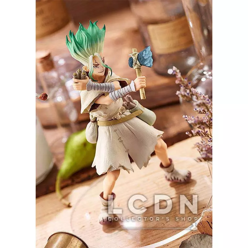 Dr. Stone Pop Up Parade PVC Statue Senku Ishigami 17 cm
