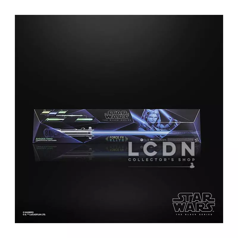 Star Wars Clone Wars Black Series réplique sabre laser Force FX Elite Ahsoka Tano