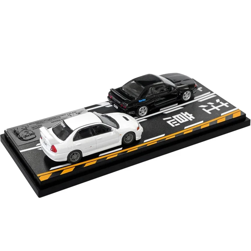Initial D Set Vol.18 Nakazato Takeshi Nissan Skyline GTR BNR32 vs