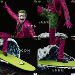 Batman 1966 Deluxe BDS Art Scale Statue 1/10 The Joker 23 cm