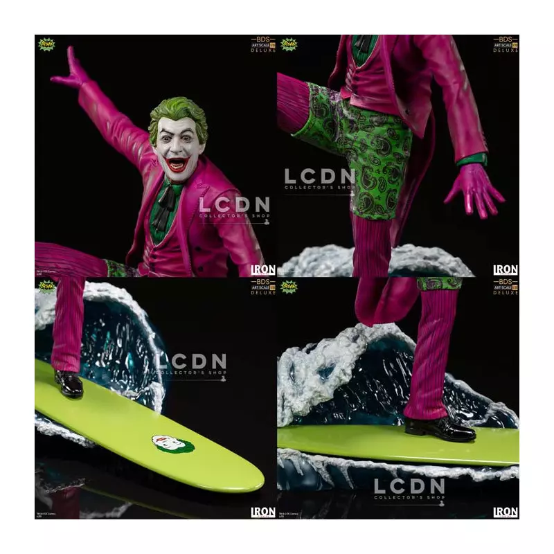 Batman 1966 Deluxe BDS Art Scale Statue 1/10 The Joker 23 cm